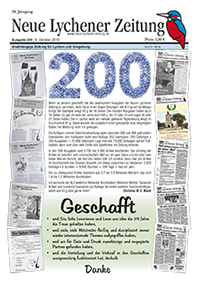Neue Lychener Zeitung, Ausgabe 200